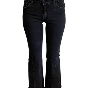 Pilcro High Rise Flare Black Women's Jeans